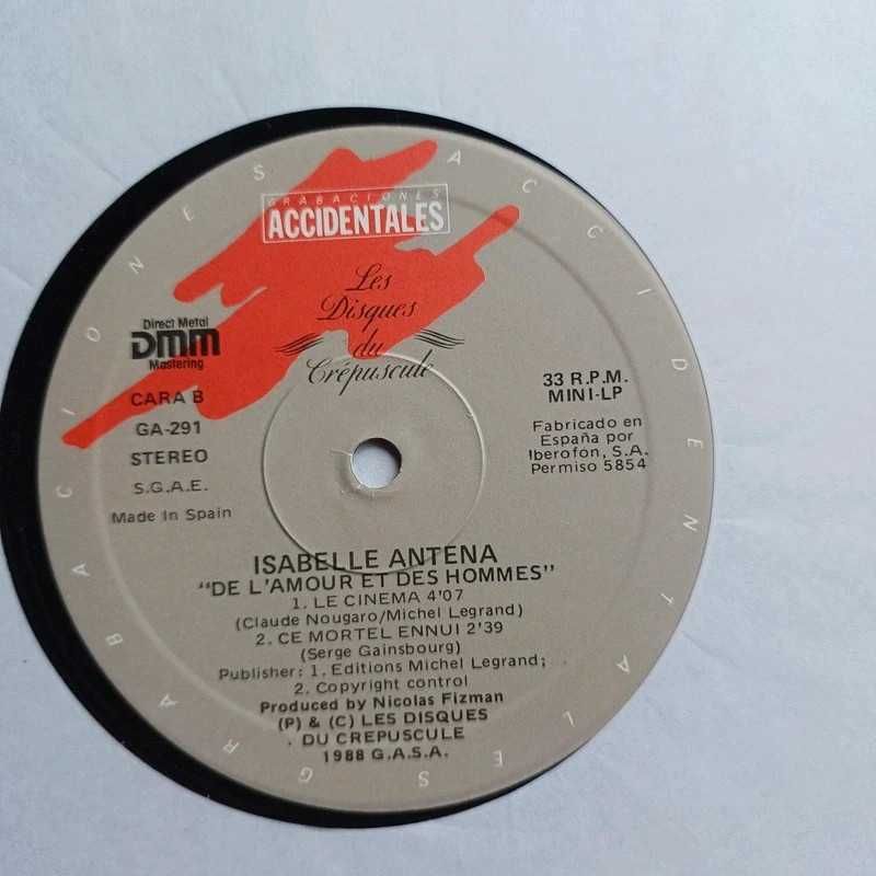 Isabelle Antena 12" De L'Amour et Des Hommes EP Spain