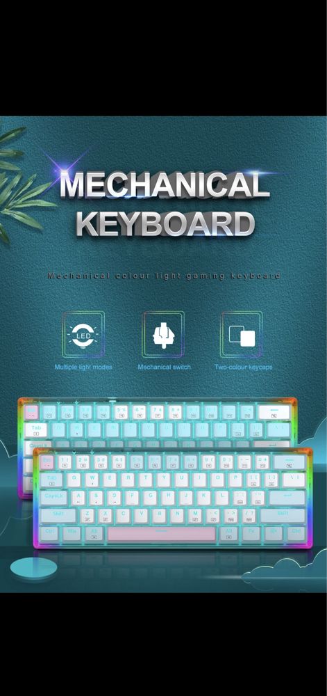 Teclado mecânico customizado