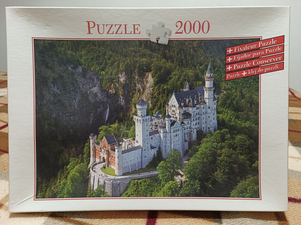 Puzzle Ravensburger 2000 Castelo de Neuschwanstein