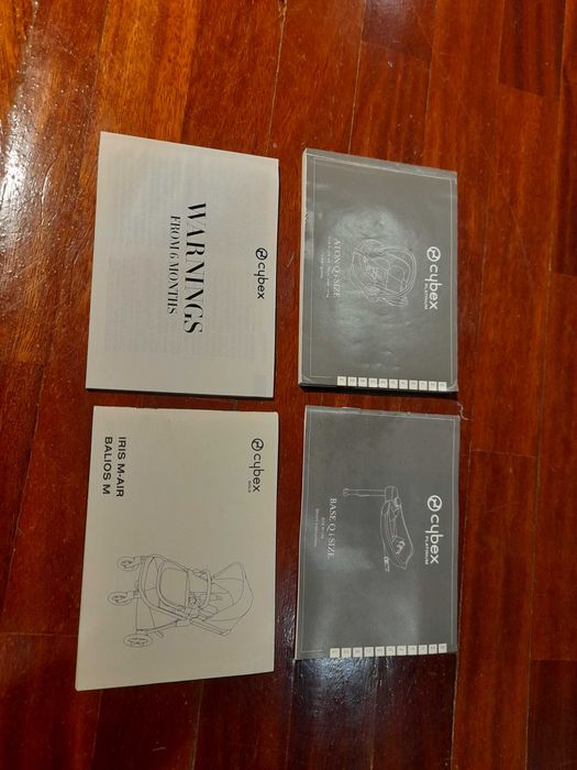 Conjunto Cybex - Carrinho, Ovo e Base