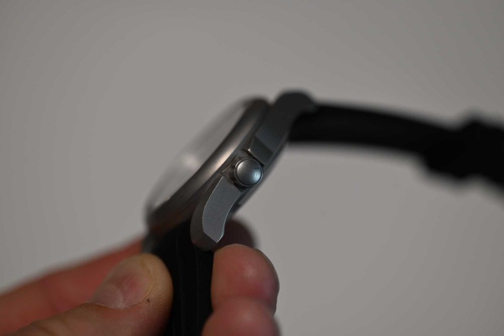 Solidny męski Zegarek automatyczny NH35 – 40 mm - pasek gumowy