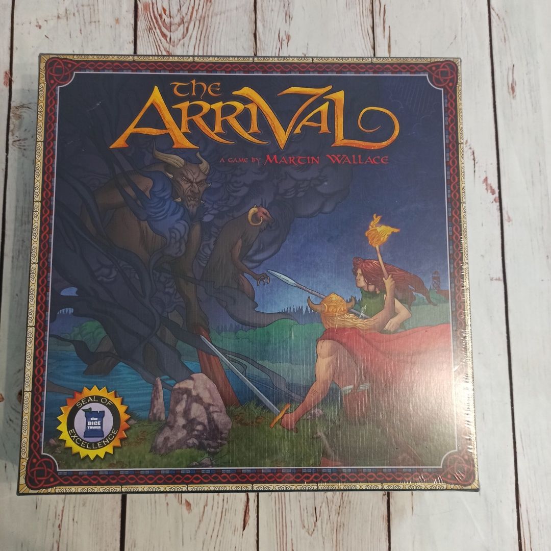 THE ARRIVAL - a game by MARTIN WALLACE - nowa w folii