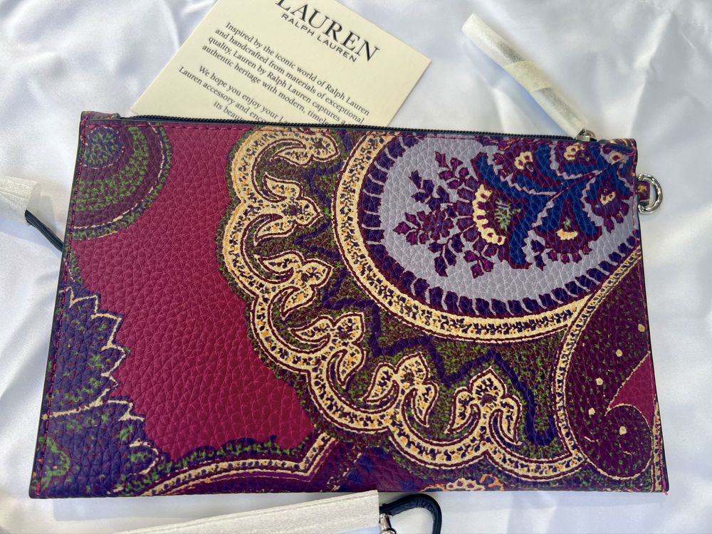 Ralph Lauren Saszetka do torebka Portfel Kosmetyczka Organizer