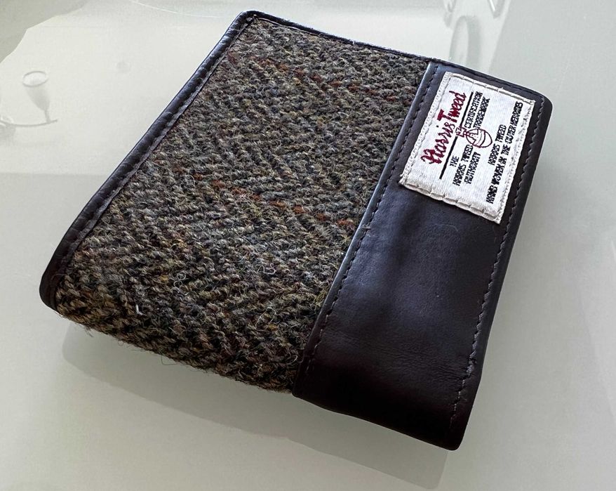 Harris Tweed Англія Портмоне Шкіряне чоловіче Гаманець Кошелек Кожаное