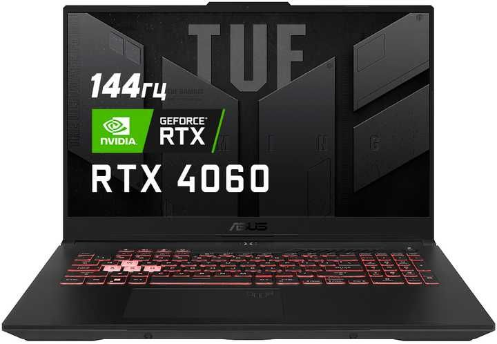 Ноутбук ASUS TUF Gaming A17 FA707NV-HX062 (90NR0E35-M004Z0) Mecha Gray