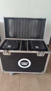 Głowice ruchome Light4Me Smart Spot 150W - 2 sztuki + case