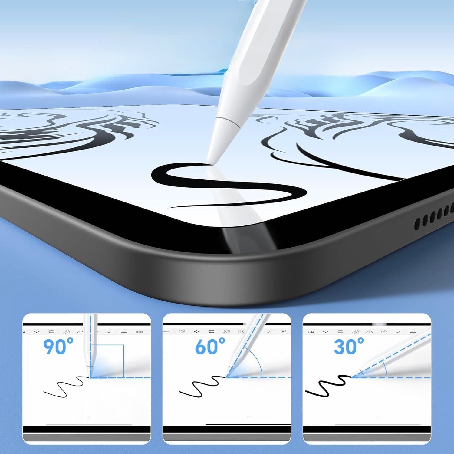 Stylus-Pen Rysik do iPada, USB-C - Ładowanie Magnetyczne,  60g! Okazja