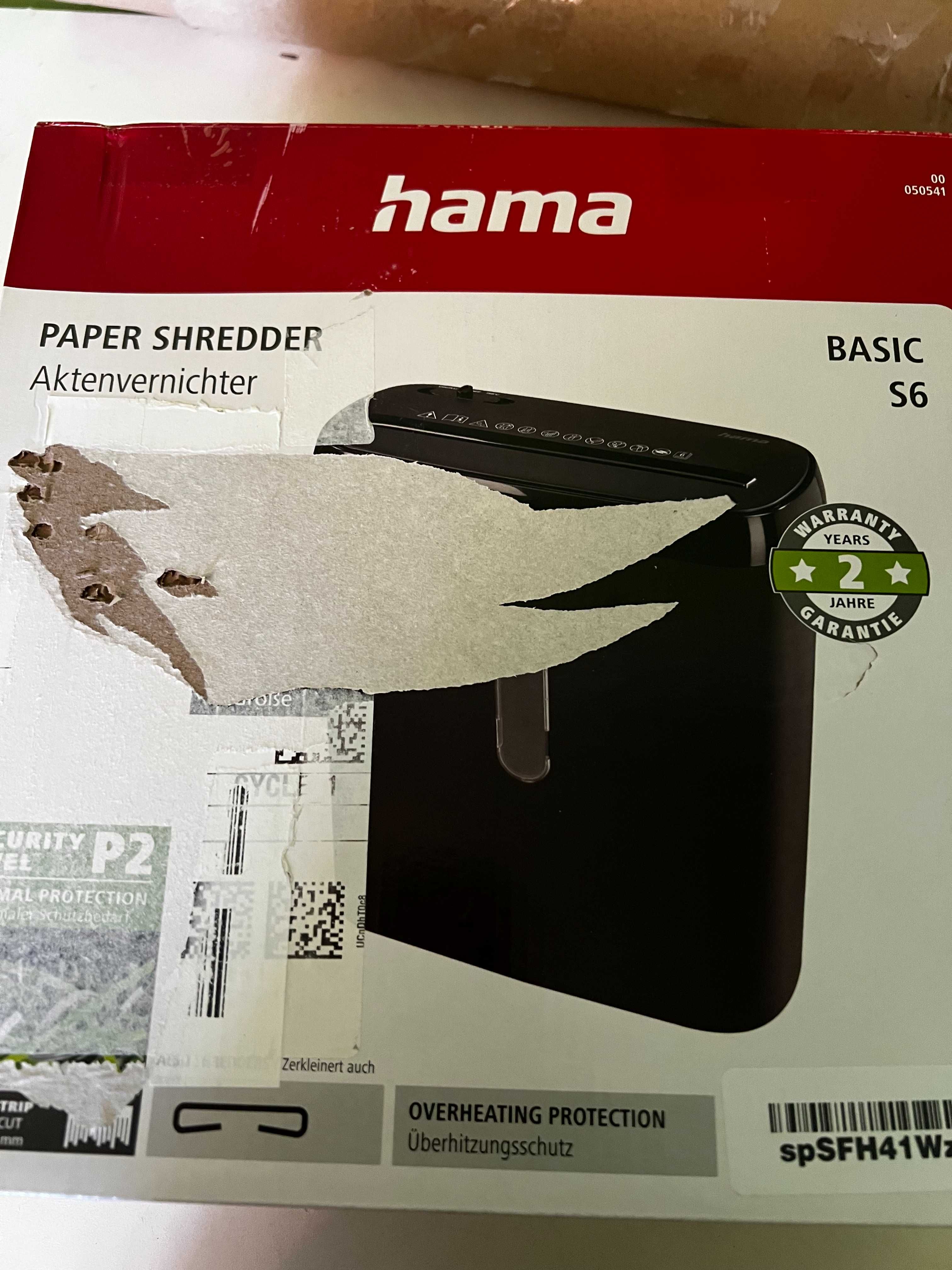 Hama Niszczarka do dokumentów