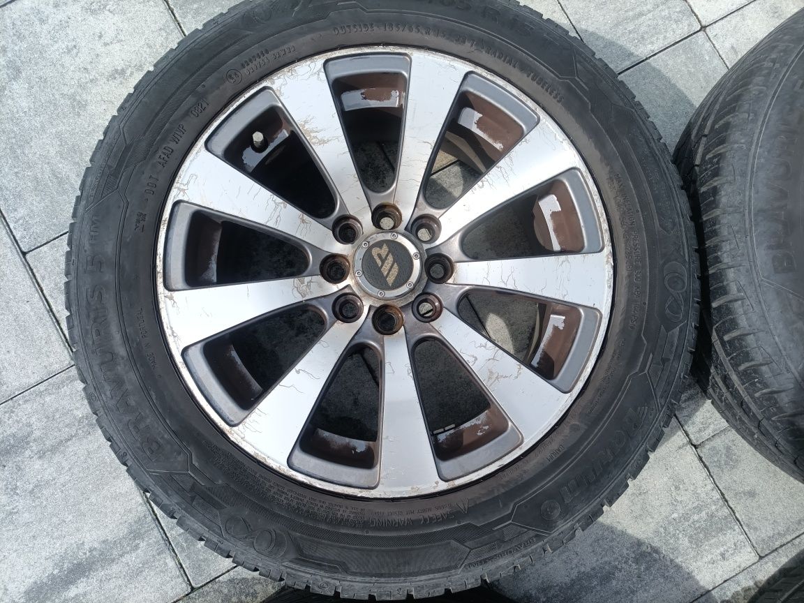 Alufelgi z oponami 4x100 i 4x108 185/64 R15