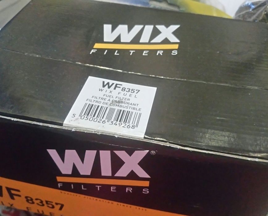 WF8357 WIX Фильтр топливный Под датчик уровня воды Рено 1,5 DCi