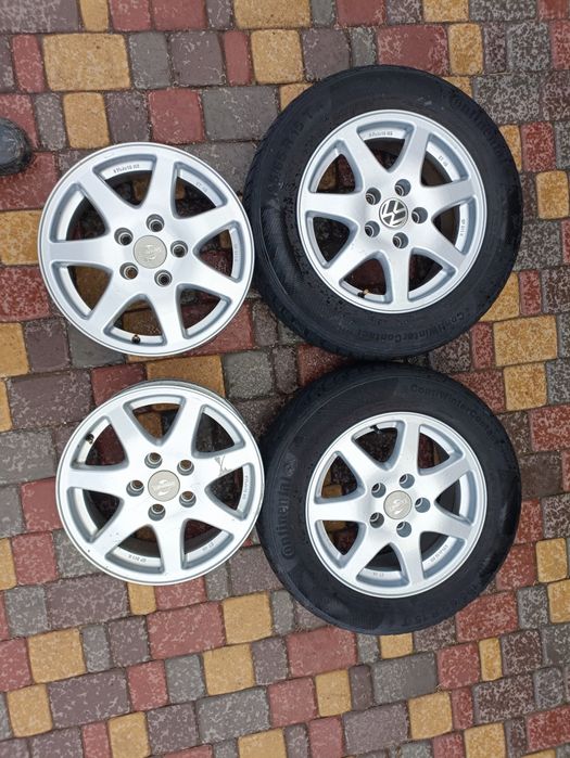 Диски литі 5/112 R15 Volkswagen Caddy