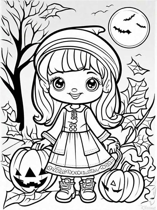 Livro de Colorir de Halloween ... Diversão para Crianças !