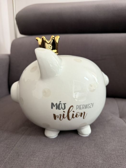 Świnka skarbonka mój pierwszy milion