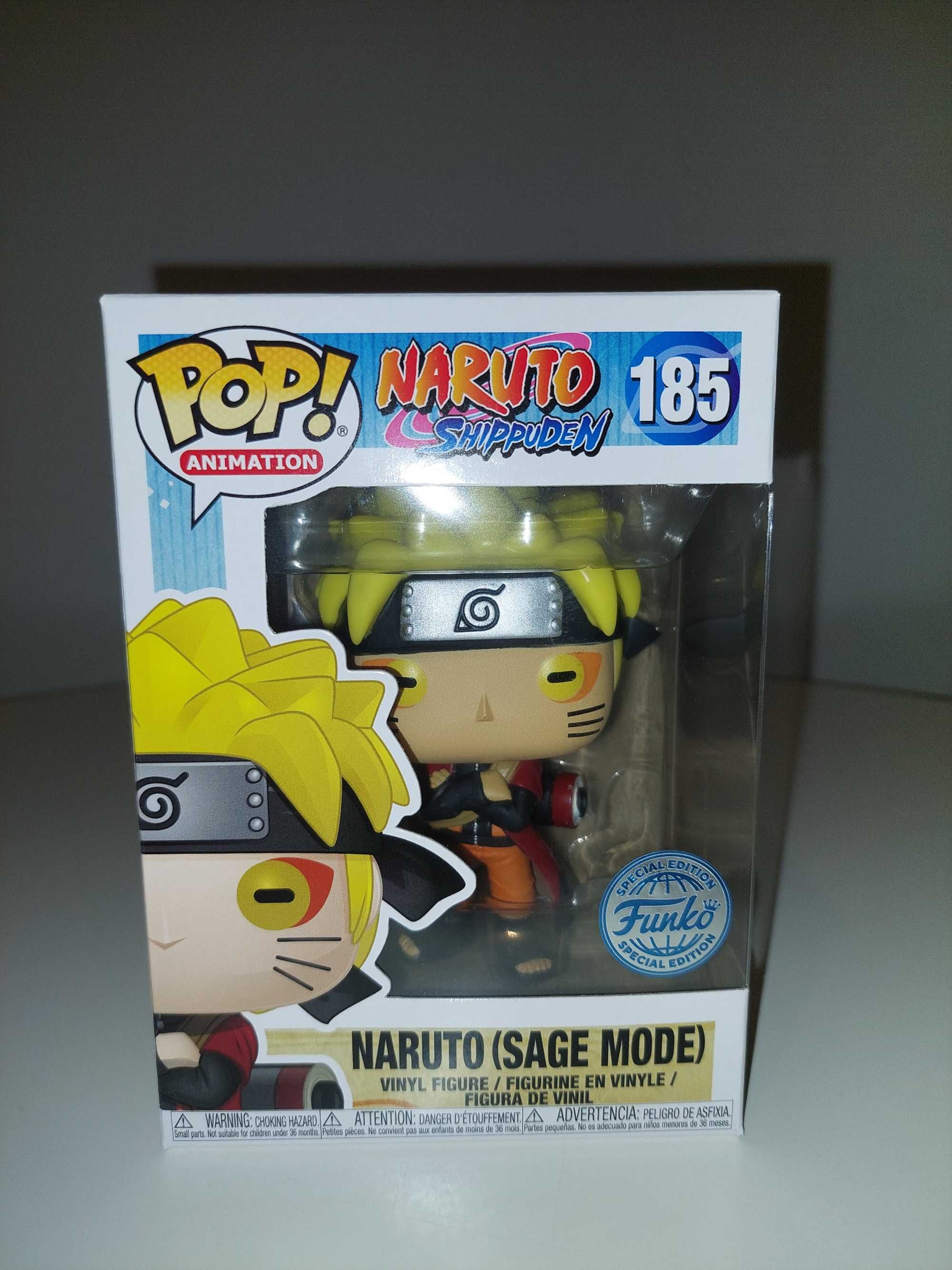 Naruto Sage Mode #185 Funko Pop + dodatki