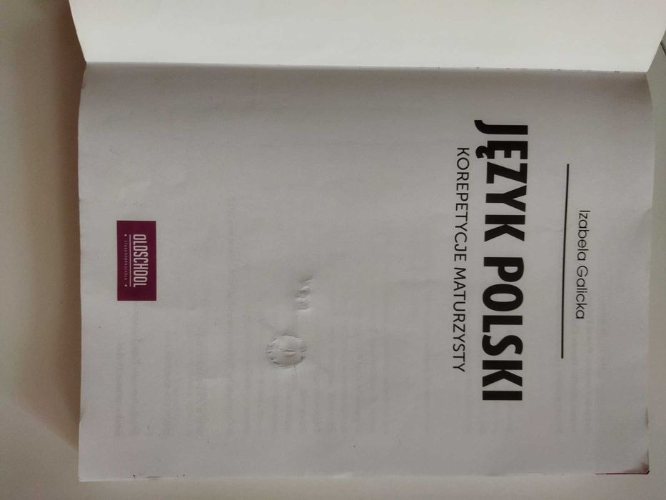 język polski korepetycje maturzysty