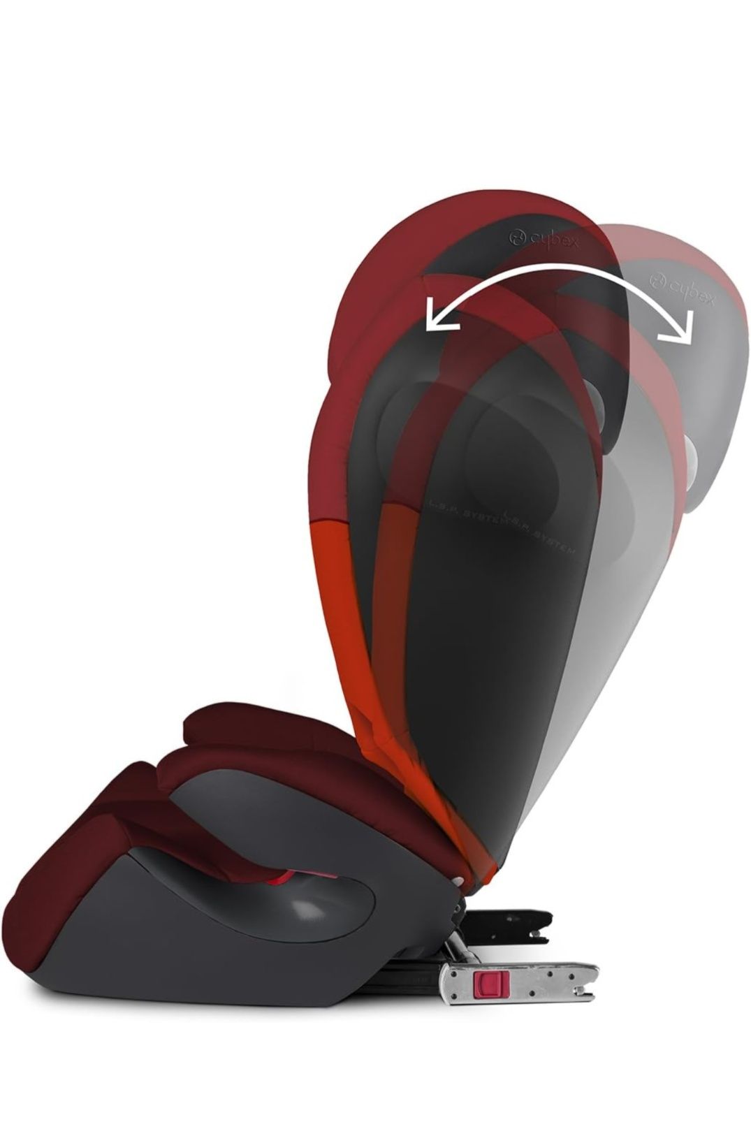 Cybex Cadeira de carro grupo 2/3, Solution M-Fix SL, para carros com e