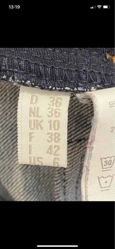 Bellybutton 36  ciążowa dżinsowa jeansowa spódniczka granatowa Vintage