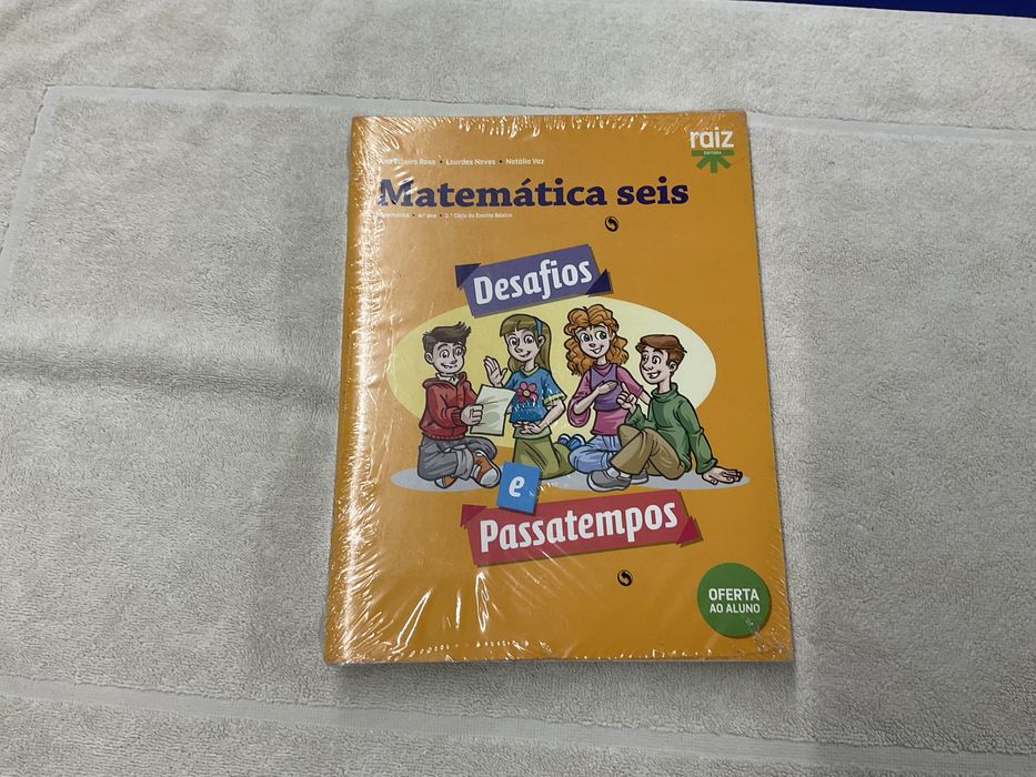 Conjunto de manuais e cadernos de atividades de matemática 6° ano