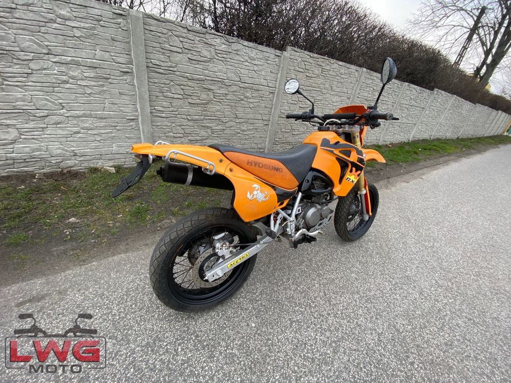 Hyosung xrx 125 sm prezentacja wideo