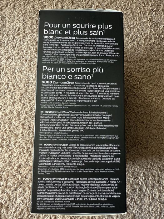 Электрическая зубная щетка Philips DiamondClean 9000 HX9911/09