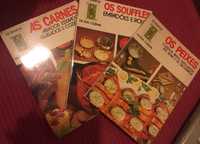 3 livros “Os Trunfos da Boa Cozinha”
