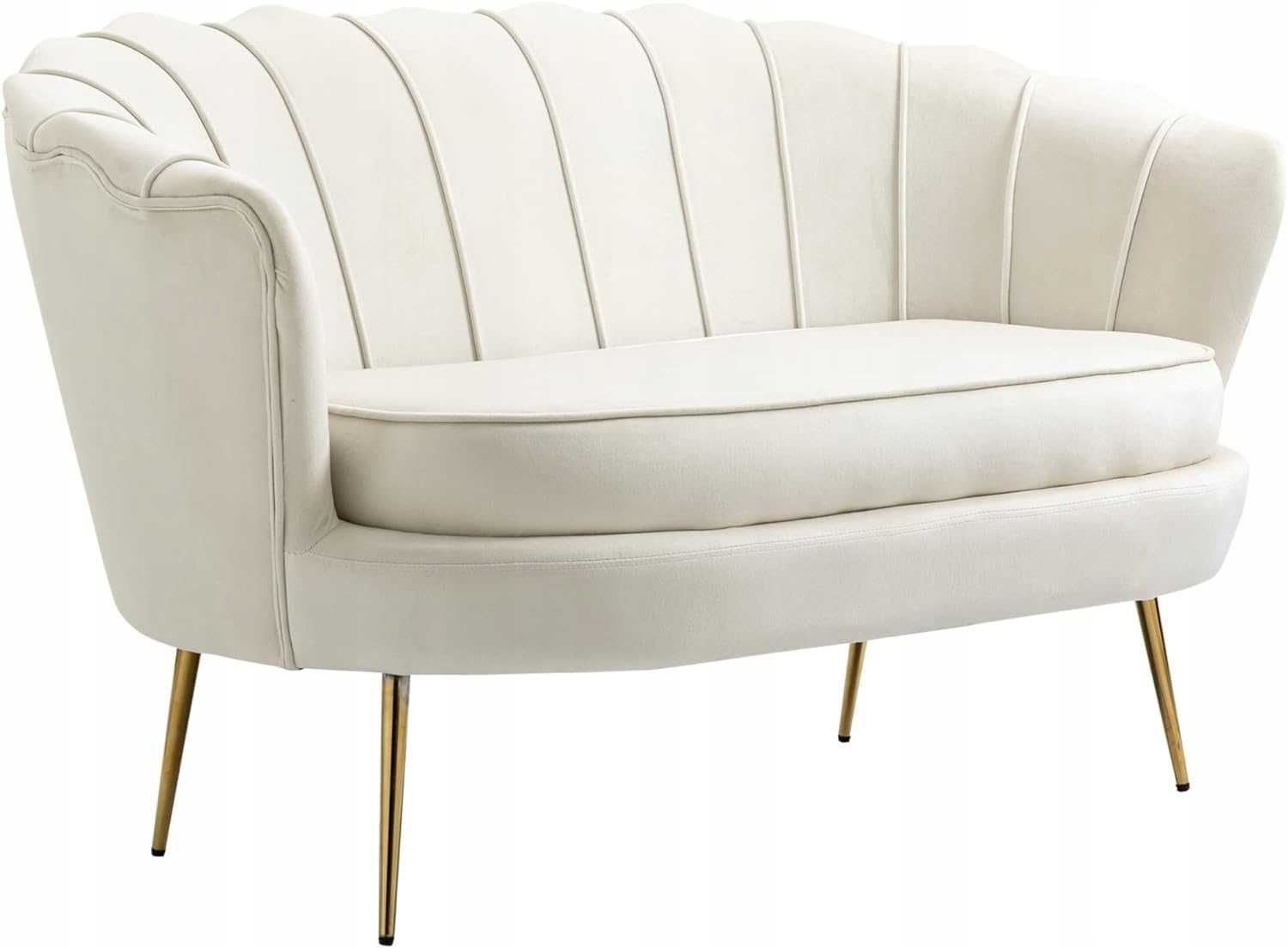 Sofa dwuosobowa, Sofa, meble tapicerowane, aksamit, do 150 kg