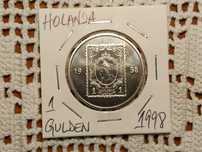 Holanda - token/medalha/ficha 1 gulden de 1998