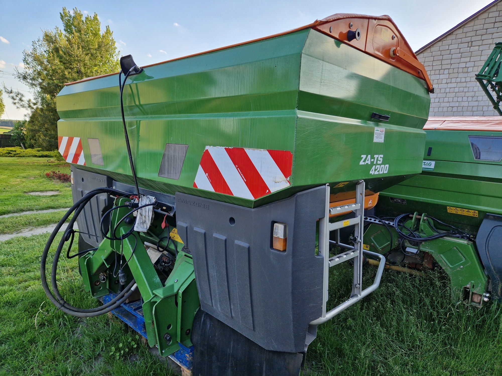 Rozsiewacz Amazone ZA-TS 4200 Ultra Profis Hydro, ISOBUS, 2015r, TS3