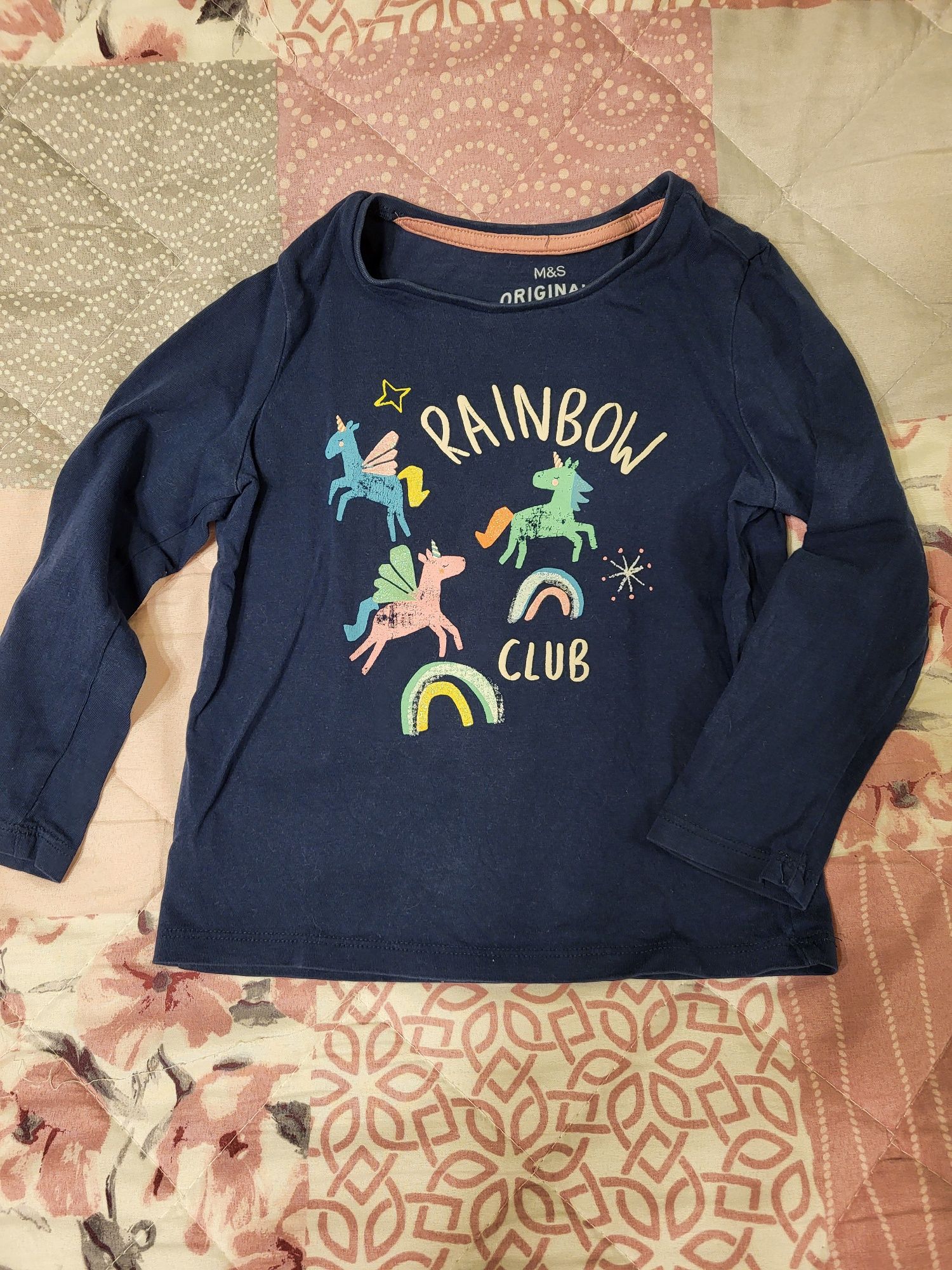 Bluzki dziewczęce C&A, Primark, M&S rozm 98/104