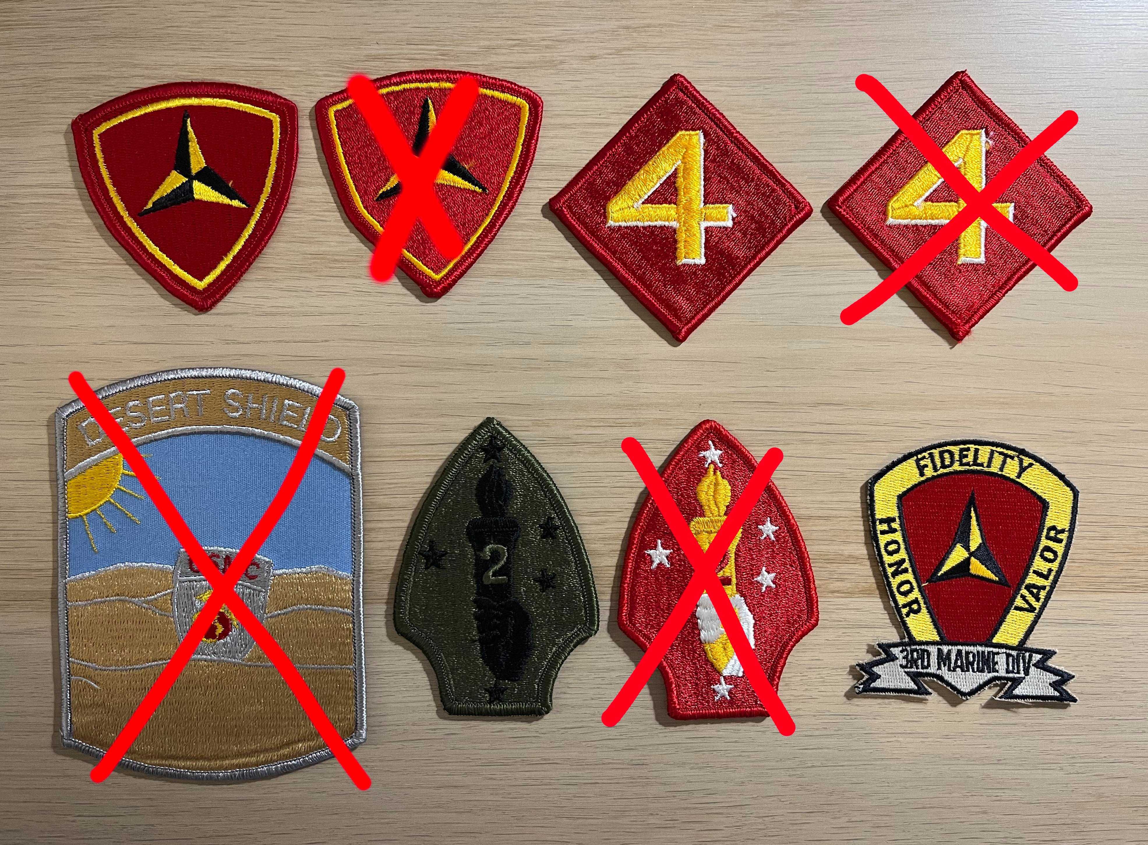 Naszywka USA - US Marines - Military - US Navy (military, patch)