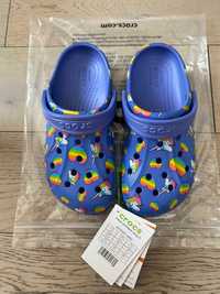 Крокси Crocs сабо unicorn С12, С13. оригінал крокс