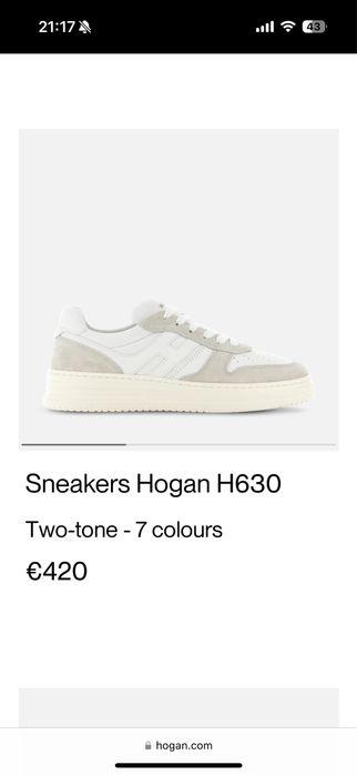 Кроссовки Hogan H630