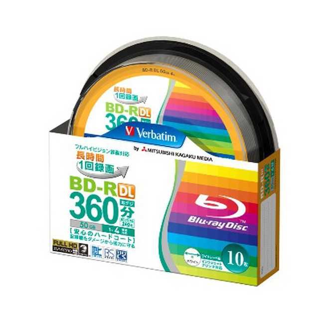 Verbatim BD-R DL 50GB x4 Print MID:VERBATIMd 10szt