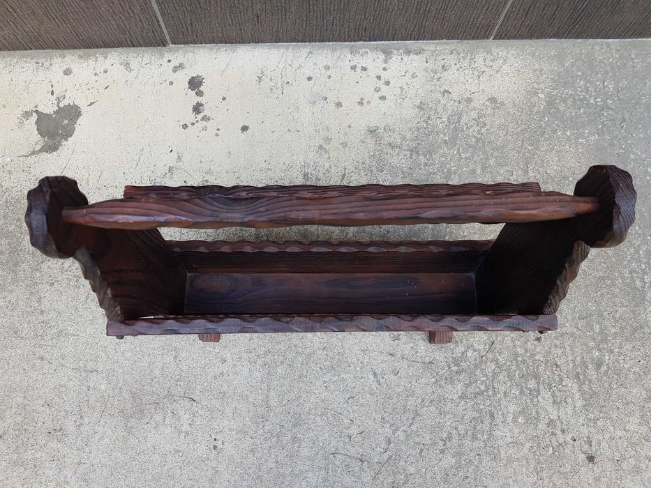 Donica drewniana - dekoracja do ogrodu, na balkon