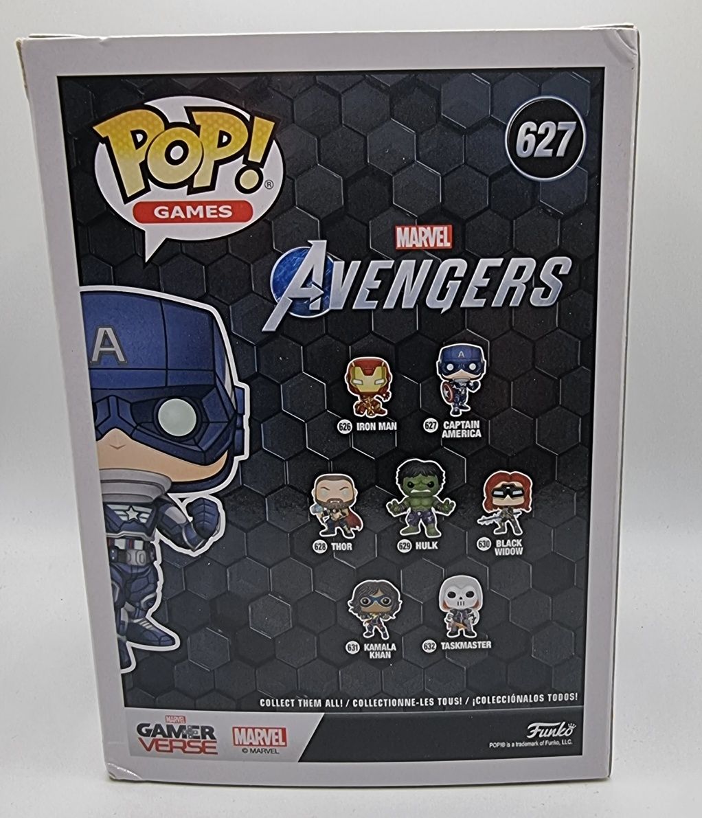 Figurka Funko Pop, Captain America, Glow, Marvel