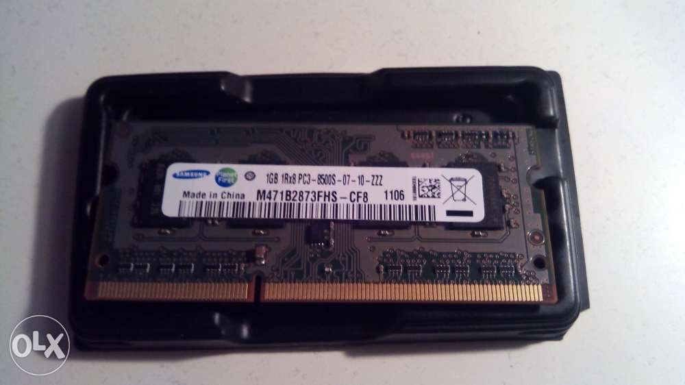 Samsung 1GB 1RX8 PC3-8500S-07-10-ZZZ