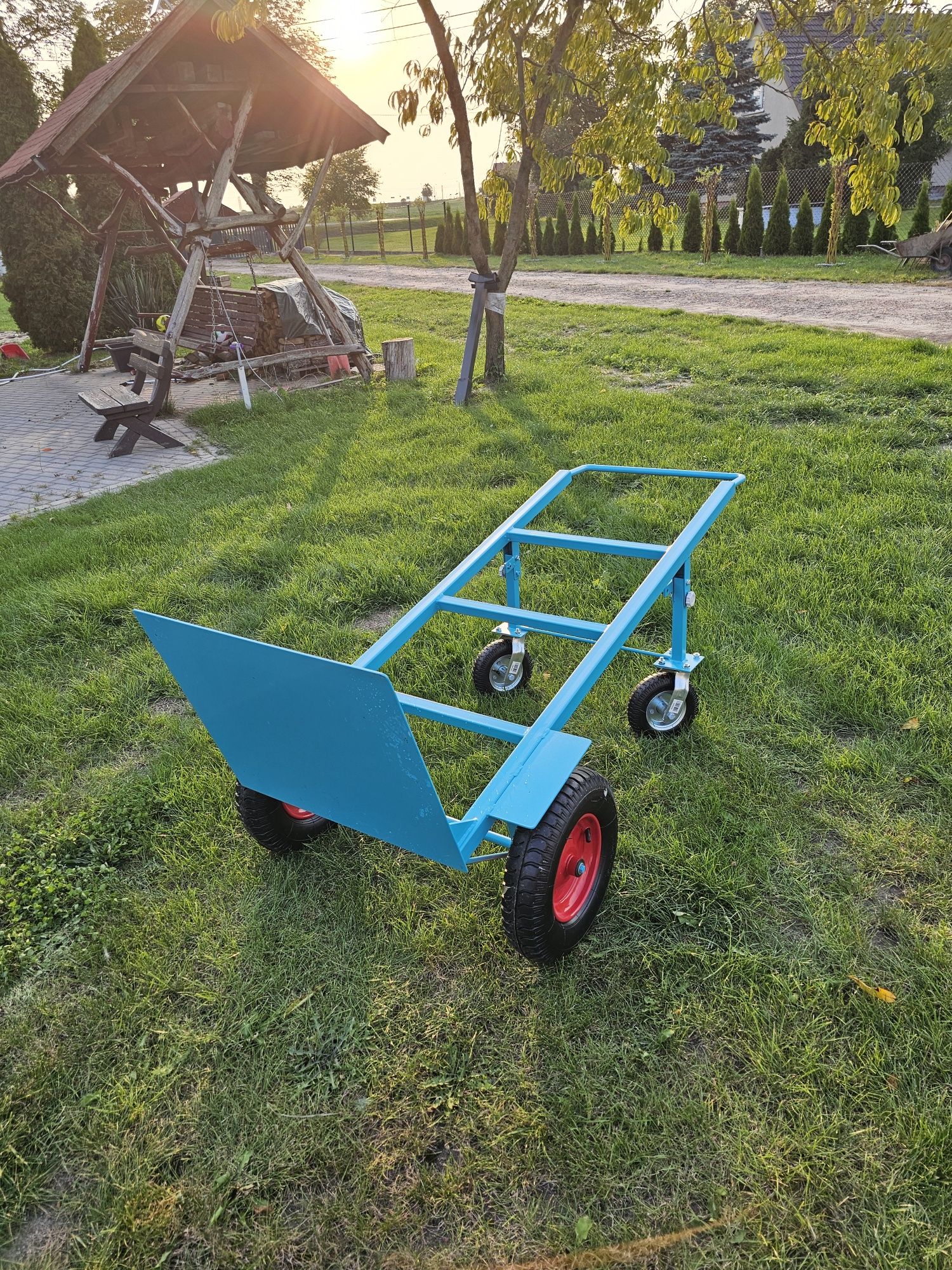 Wózek transportowy do dmuchańcóŵ, dmuchaniec, zjeżdżalnia