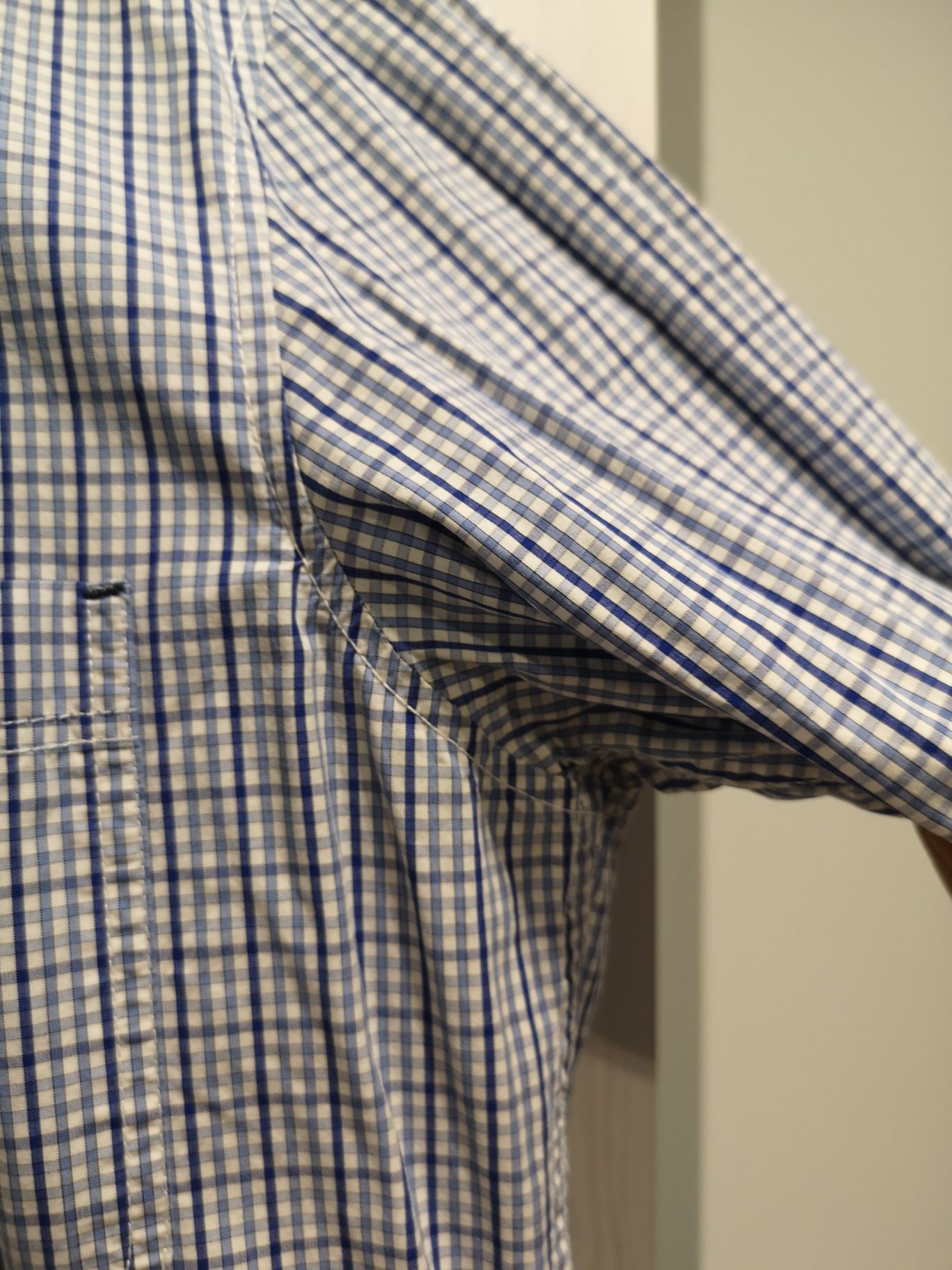 Koszula męska w kratę reserved slim fit Xl