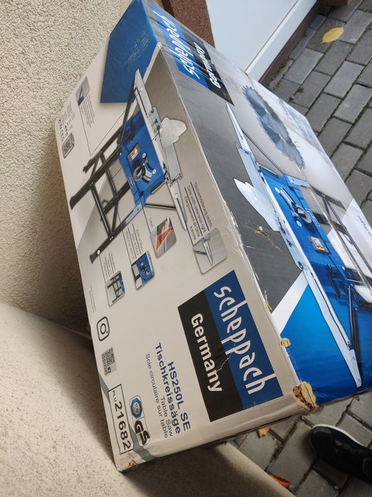 Scheppach циркулярна пила з Німеччини