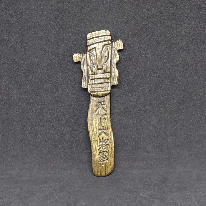 Корабельный ШТУРВАЛ открывалка ИДОЛ теннисная РАКЕТКА бронза ОВЕН