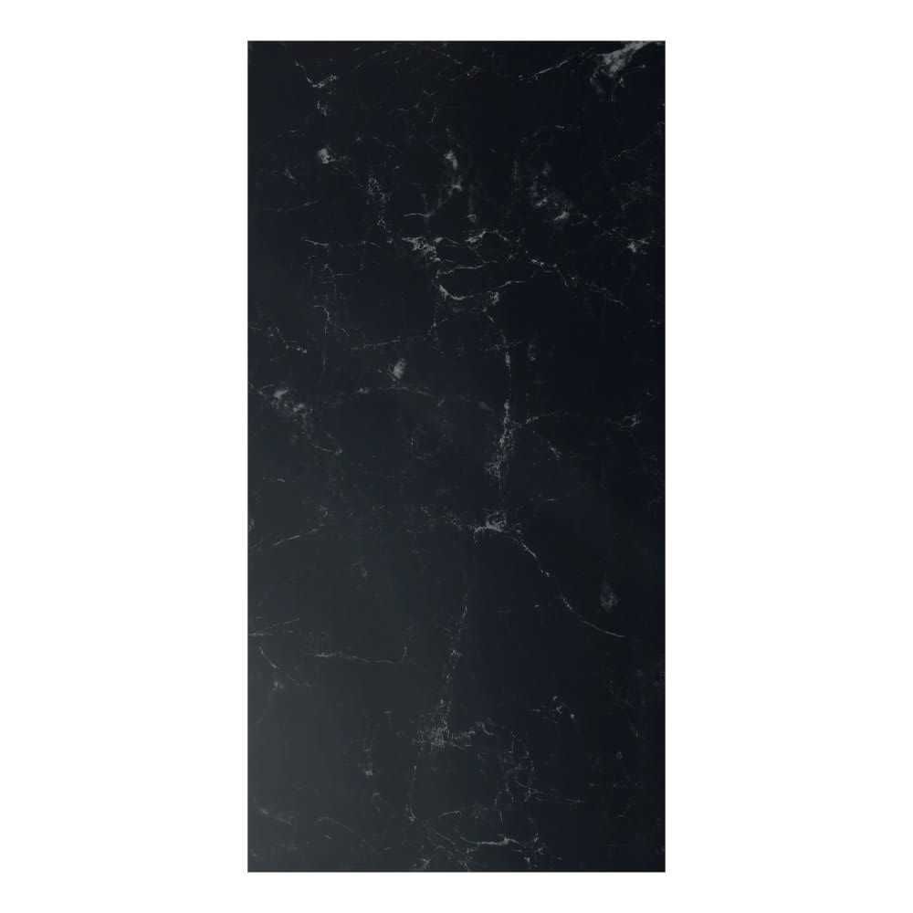 Płytki Podłogowe Ścienne Gres Błyszczące  COLONIAL BLACK 60X120 Poler