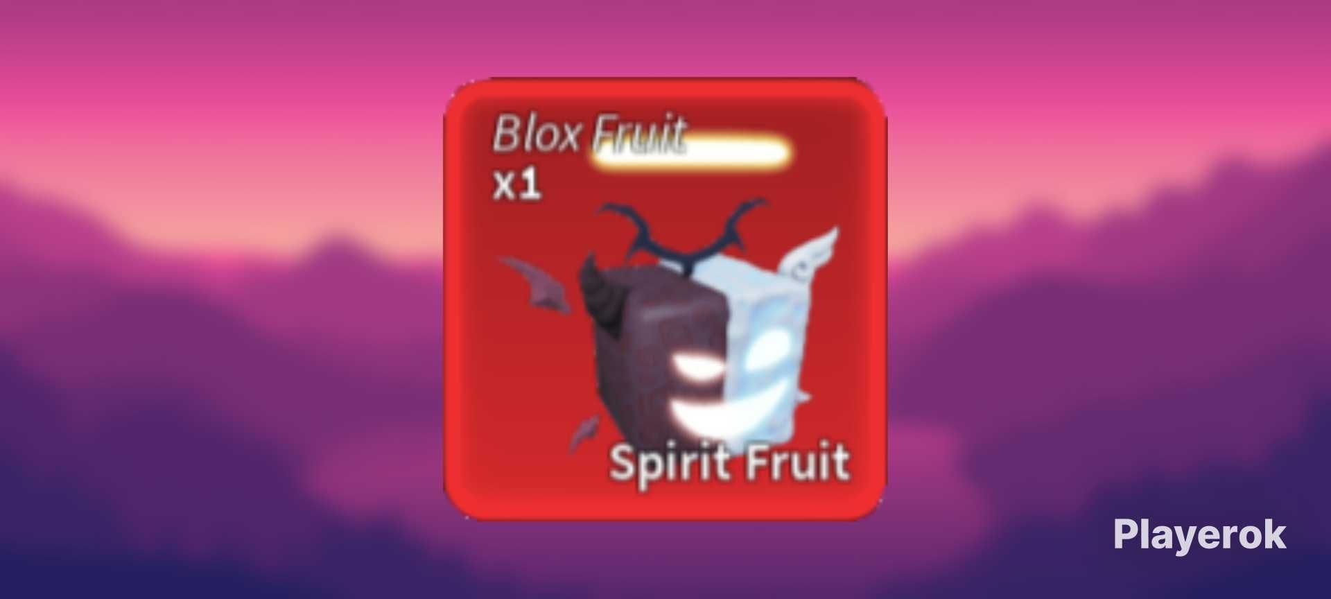 Спирит блокс фрукт