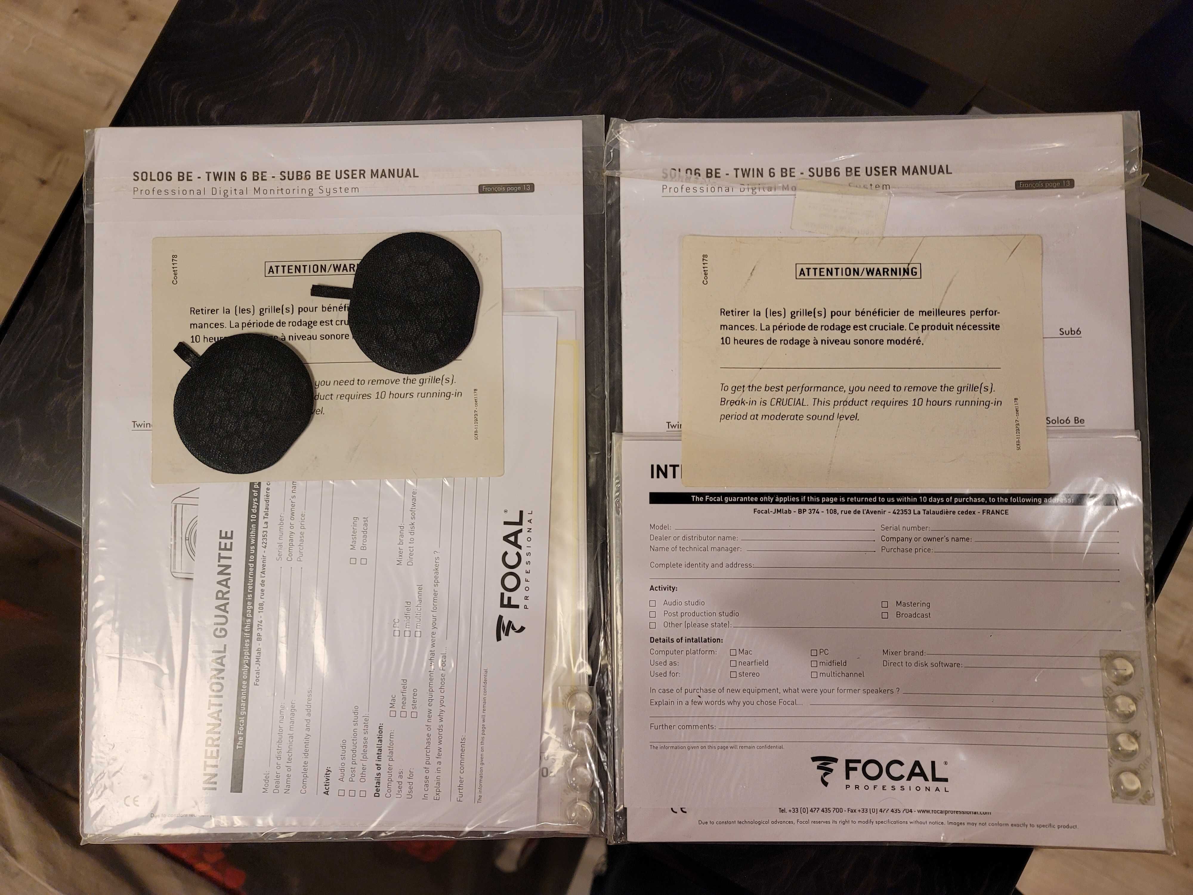 Студийные мониторы Focal Twin6 Be (пара, Limited Edition)