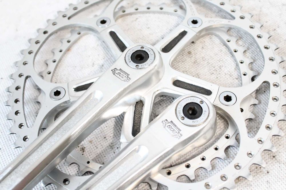 korba szosowa shimano 600 arabesque FC-6200 JAPAN 52/42 kwadrat cr9