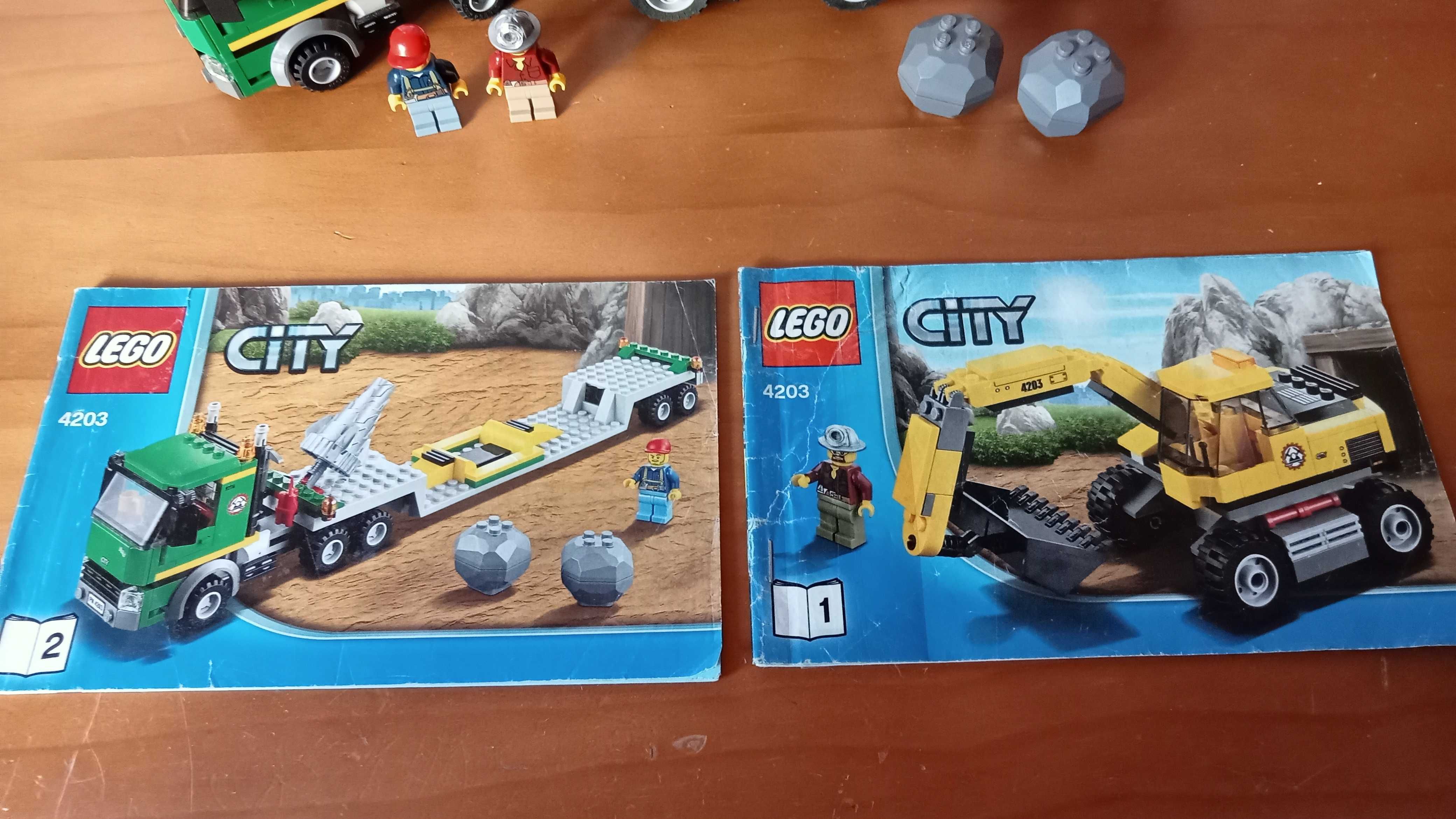 Lego city 4203 Excavator Transport