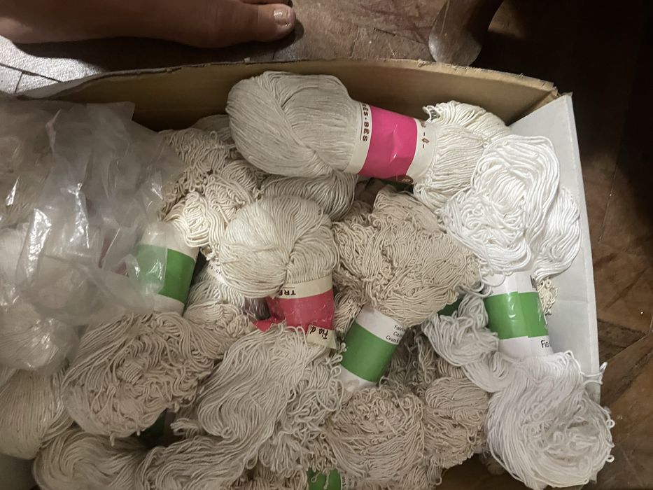 Linhas de crochet varios tipos