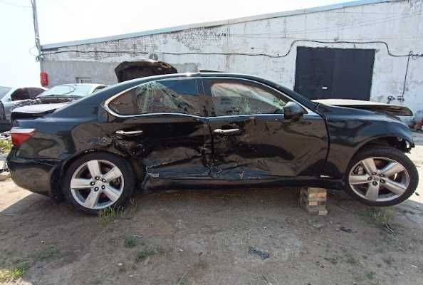 Кузов Lexus LS460 2007 черный. Разборка Lexus LS