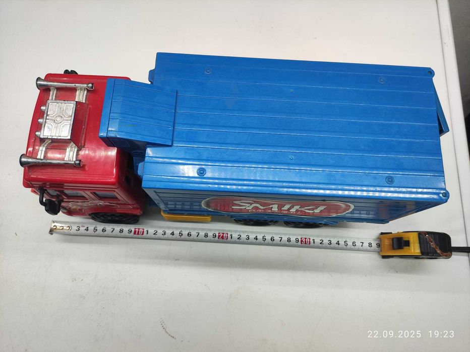 Samochód dostawczy, zabawka, ciężarówka SMIKI