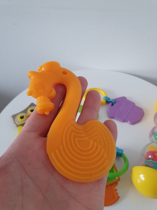 Gryzaki plus Grzechotka 6sztuk zestaw!