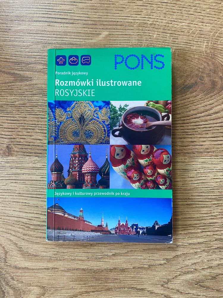 Książka do nauki jezyka rosyjskiego PONS rozmówki ilustrowane